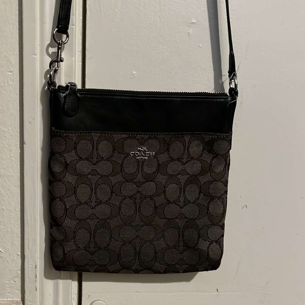 Coach cross body purse